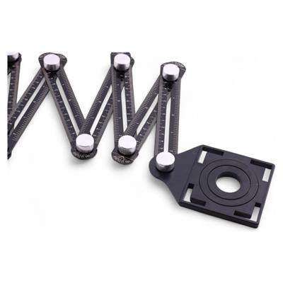 Shijing Tools Akıllı Katlanır Gönye 8 Kat Çok Açılı Ölçüm Cetveli