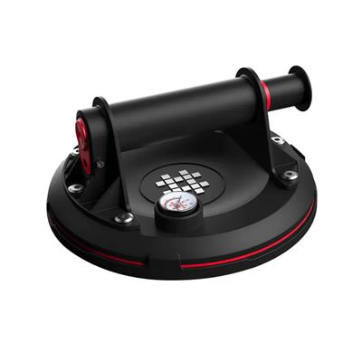Shijing Tools P611 Hava Pompalı Basınç Ölçerli Vantuz - Cam Granit Seramik Ayna Taşıma Vantuzu