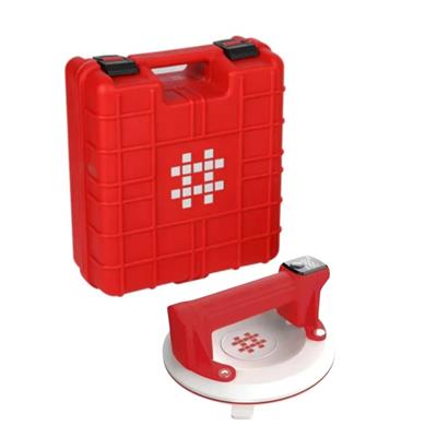 Shijing Tools P613 Şarjlı Hava Pompalı Dijital Vantuz - Cam Granit Seramik Ayna Taşıma Vantuzu