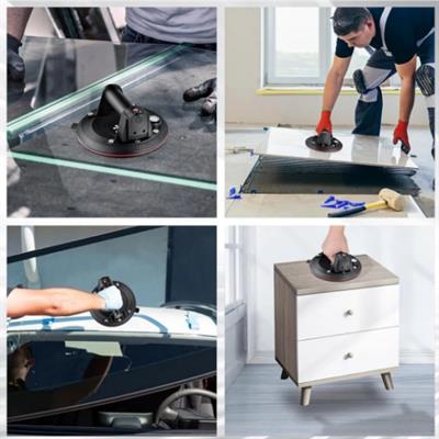 Shijing Tools P618 Şarjlı Hava Pompalı Vantuz - Cam Granit Seramik Ayna Taşıma Vantuzu