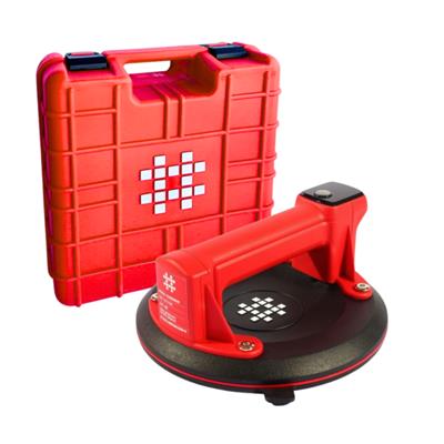 Shijing Tools P618A Şarjlı Hava Pompalı Dijital Vantuz - Cam Granit Seramik Ayna Taşıma Vantuzu