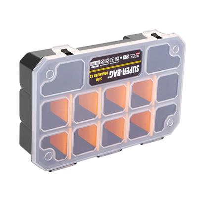 Süper Bag ASR-2097 Slim Organizer Malzeme Kutusu 12 Bölmeli