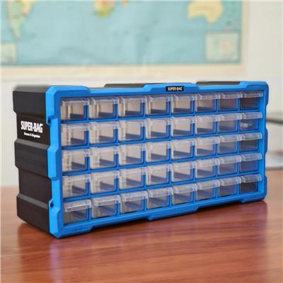 Süper Bag ASR-6003 Monoblok Çekmece Seti Yatay Tip 40lı