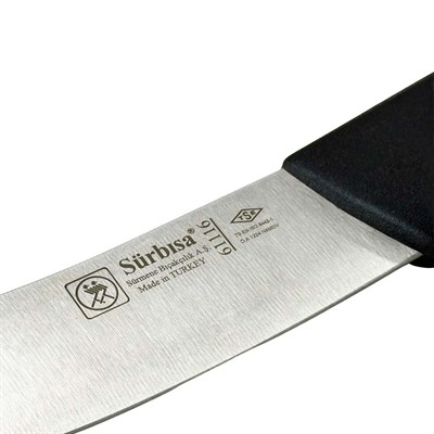 Sürbısa Sürmene Kasap Bıçağı Deri Yüzme Plastik Saplı 25 Cm