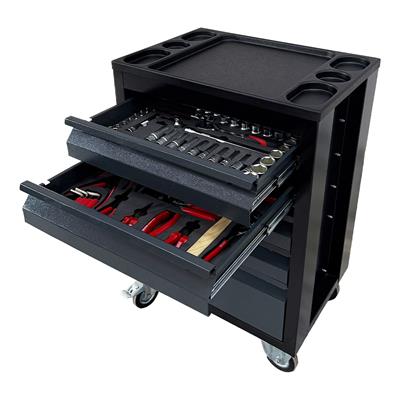 TAKPOWER 172 Parça Dolu Takım Arabası 5 Çekmeceli İzeltaş El Aletleri - Antrasit