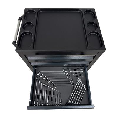 TAKPOWER 172 Parça Dolu Takım Arabası 5 Çekmeceli İzeltaş El Aletleri - Antrasit