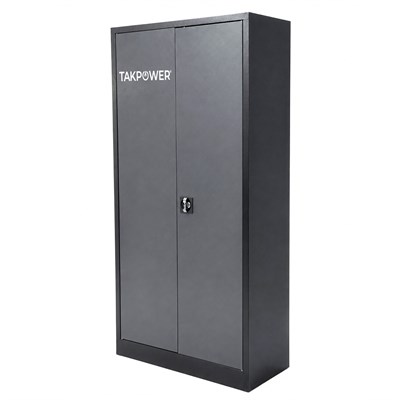 TAKPOWER 2 Kapaklı Metal Dolap - 198 lik Dosya Dolabı Antrasit Gri