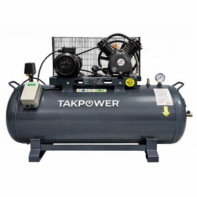TAKPOWER 200 LT Çift Piston Hava Kompresörü 8 Bar 380V