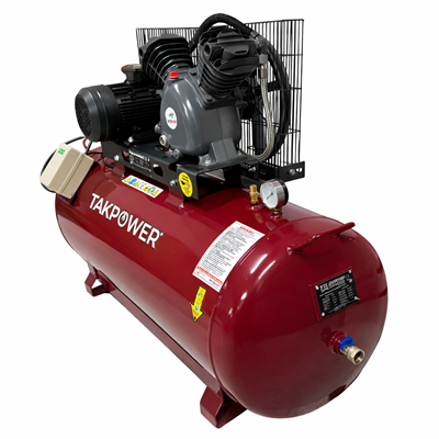 TAKPOWER 200 LT Çift Piston Hava Kompresörü 8 Bar 220V