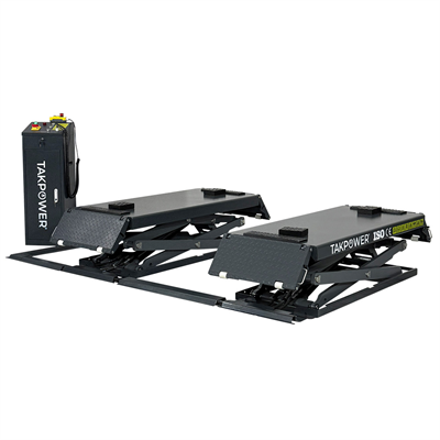 TAKPOWER 3.5 Ton Makaslı Hidrolik Araç Kaldırma Lifti 2 Metre