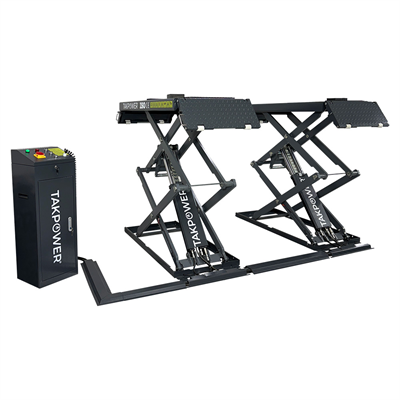 TAKPOWER 3.5 Ton Makaslı Hidrolik Araç Kaldırma Lifti 2 Metre