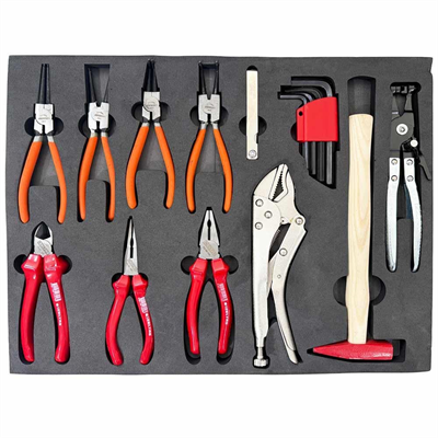 TAKPOWER 4 Eva Süngerli Dolu Takım Arabası İçeriği 190 Parça