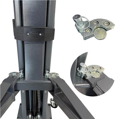 TAKPOWER 4 Ton İki Sütunlu Alttan Bağlantılı Yarı Otomatik Araç Kaldırma Lifti