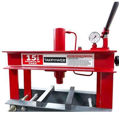 TAKPOWER Hidrolik Pres Makinesi 15 Ton Manuel