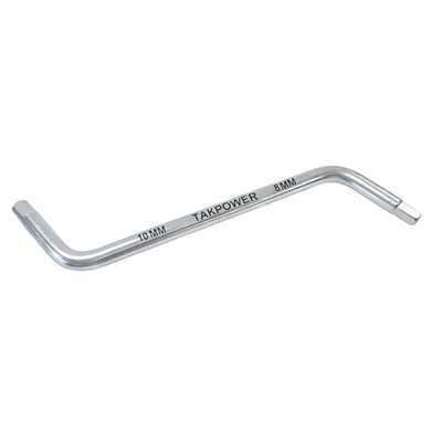 TAKPOWER İki Ağız Z Tipi Tapa Anahtarı 8 x 10 mm