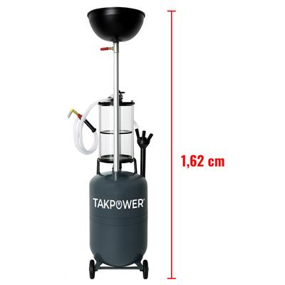 TAKPOWER K103 Karterden Yağ Emme 100 + 10 Lt Fanuslu (Hunili)