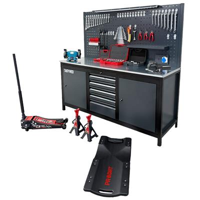 TAKPOWER Oto Servis ve Hobi Garaj Seti Premium