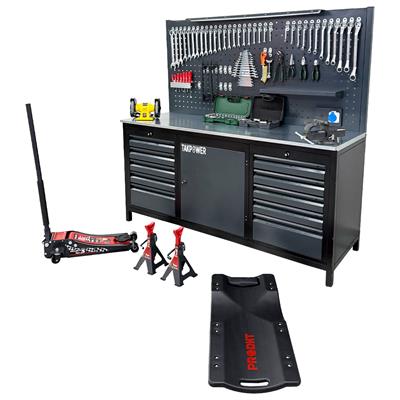 TAKPOWER Oto Servis ve Hobi Garaj Seti Eko - Başlangıç Paketi