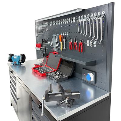 TAKPOWER Oto Servis ve Hobi Garaj Seti Premium - Premium Servis Seti