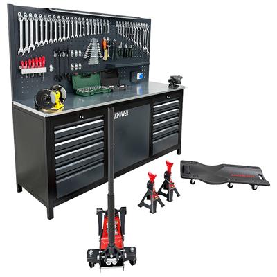 TAKPOWER Oto Servis ve Hobi Garaj Seti Eko - Başlangıç Paketi