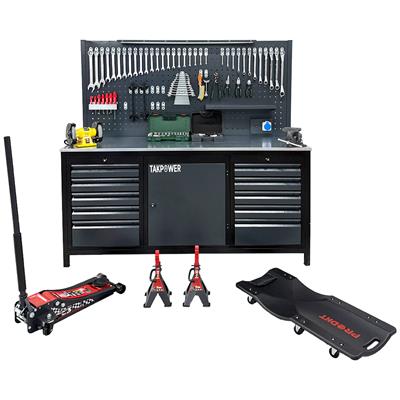 TAKPOWER Oto Servis ve Hobi Garaj Seti Eko - Başlangıç Paketi