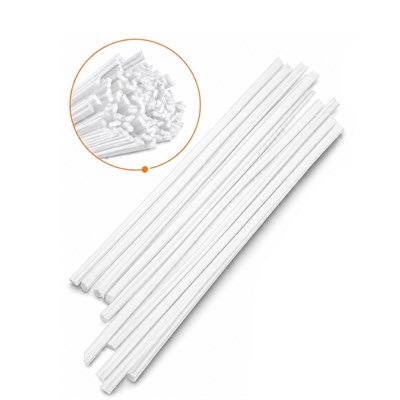 TAKPOWER Plastik Kaynak Elektrodu Beyaz PP 1.0 x 400 mm 20 Adet