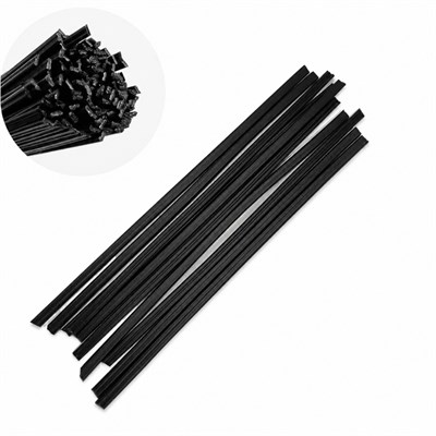 TAKPOWER Plastik Kaynak Elektrodu Siyah PP 0.6 x 400 mm 20 Adet