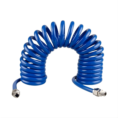 TAKPOWER Poliüretan Spiralli Kompresör Hava Hortumu 5 x 8 mm 15 Metre