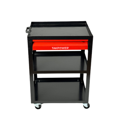 TAKPOWER TAR4408 3 Gözlü 1 Çekmeceli Parça Taşıma Arabası