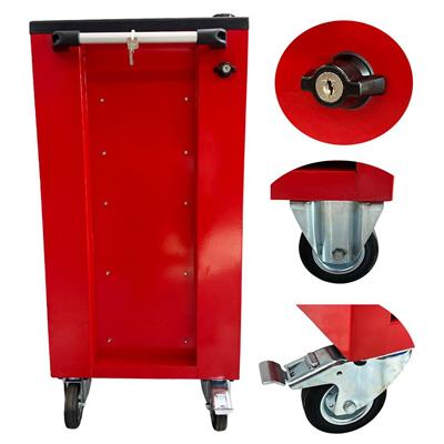 TAKPOWER 5 Çekmeceli Takım Arabası Kırmızı