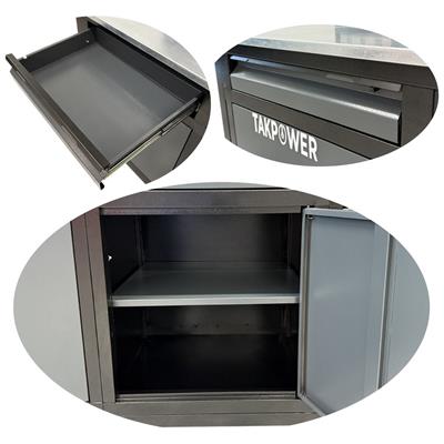 TAKPOWER TTR4414 2 Metre Takım Tezgahı 3 Çekmece 3 Dolaplı