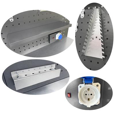 TAKPOWER TTR4414 2 Metre Takım Tezgahı 3 Çekmece 3 Dolaplı