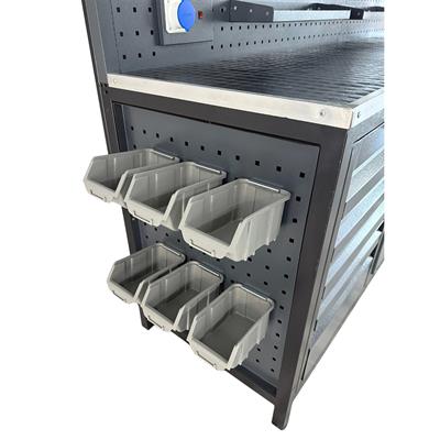 TAKPOWER TTR4431 3 Metre Takım Tezgahı 10 Çekmeceli 10 Dolaplı Ara Bölmeli