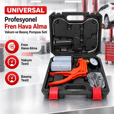 UNIVERSAL Fren Hava Alma Vakum ve Basınç Pompası Seti