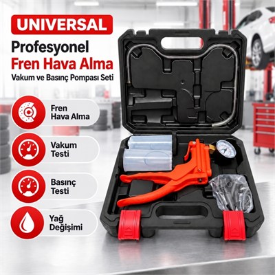 UNIVERSAL Fren Hava Alma Vakum ve Basınç Pompası Seti