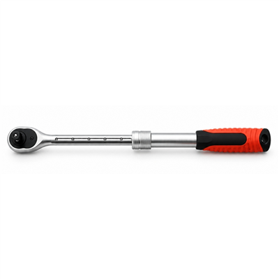 VIKTEC 1/2 Uzatmalı Lokma Cırcır Kolu 72 Diş 440 mm