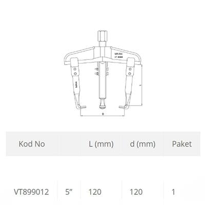 VIP-TEC 3 Kollu Çektirme 11 x 15 cm