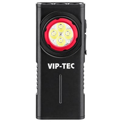 VIP-TEC Şarjlı Alüminyum Gövde Slim Cep Feneri 1000 Lümen