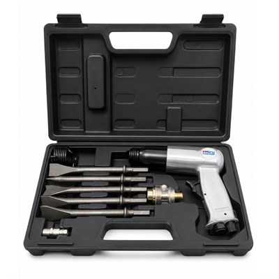 WUFU Havalı Darbeli Keski Kalafat Çekici Seti 190 mm