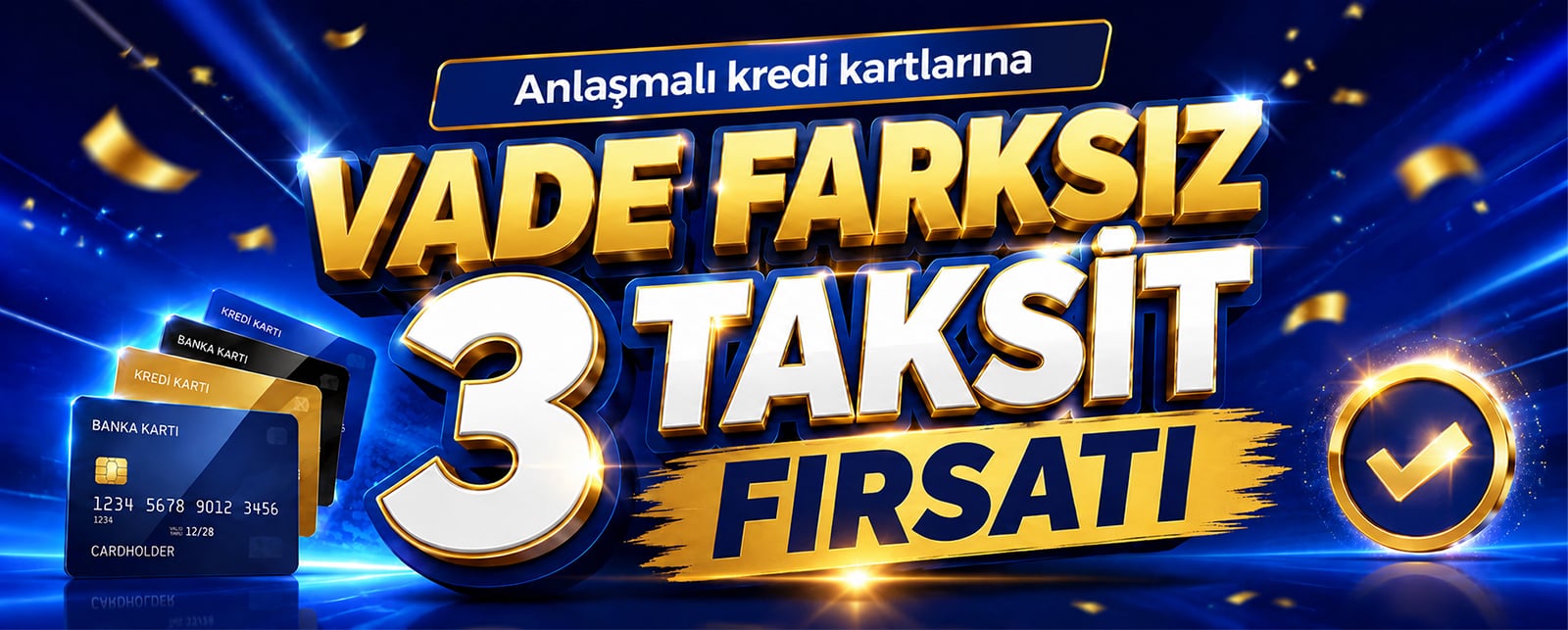 3 Taksit Fırsatı