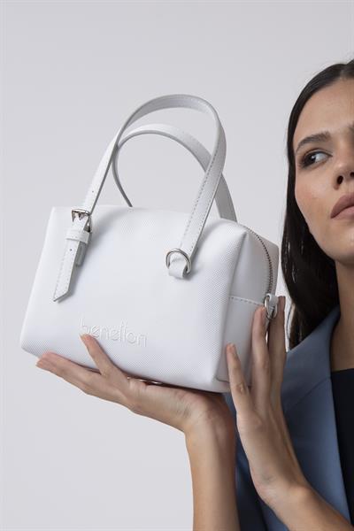 Beyaz Kadın El Çantası - BNT 1582