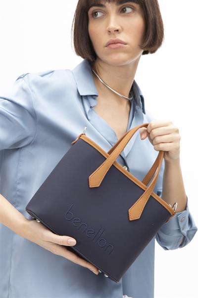 Lacivert Kadın El Çantası - BNT 1588