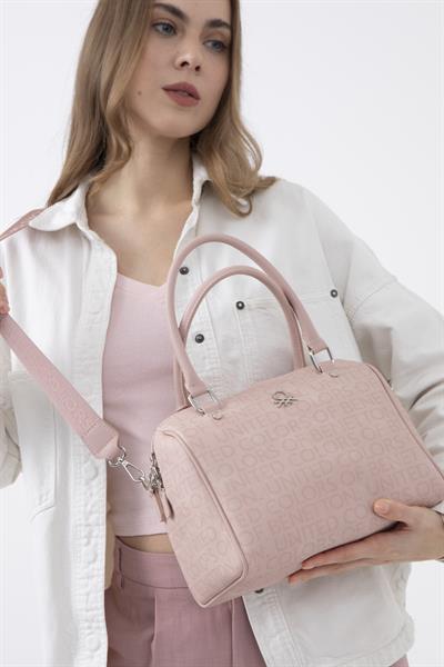 Pudra Kadın Speedy El Çantası - BNT 1533