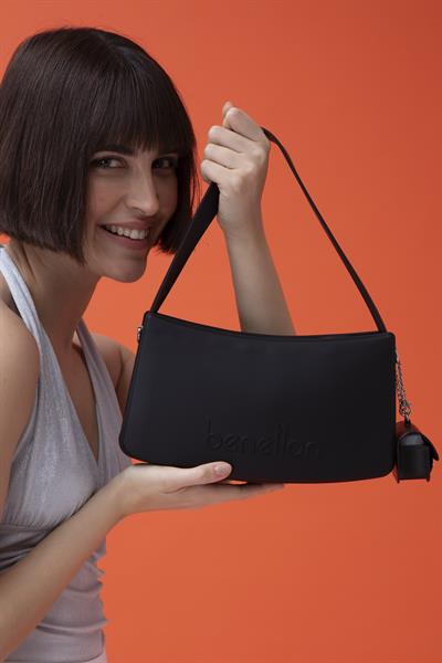 Siyah Kadın Omuz Çantası - BNT 1467