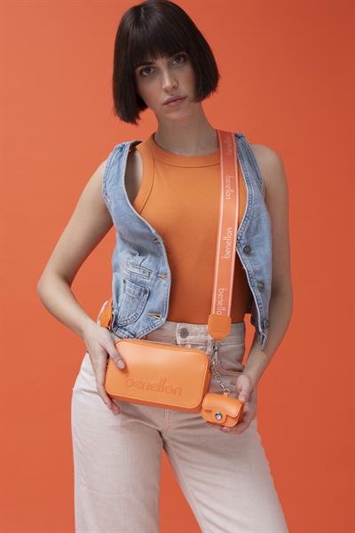 Turuncu Kadın Çapraz Çanta - BNT 1448
