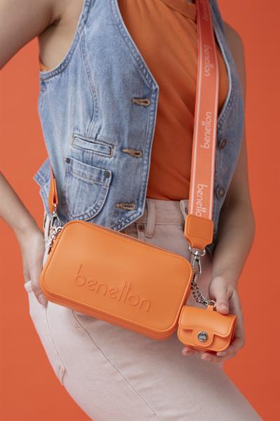 Turuncu Kadın Çapraz Çanta - BNT 1448