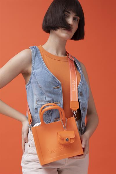 Turuncu Kadın El Çantası - BNT 1450