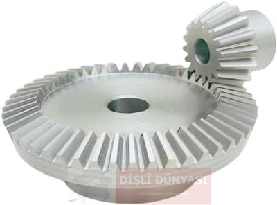 1:3 Oran 2 Modül 16/48 Konik Dişli Takımı