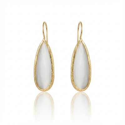 Miracle White Küpe