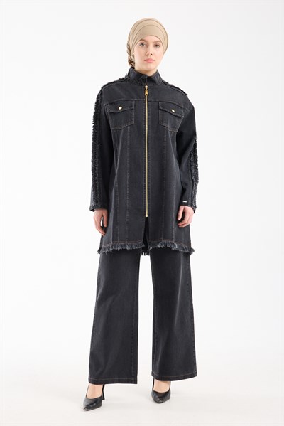 Rogue Pantolonlu Kot Takım SİYAH